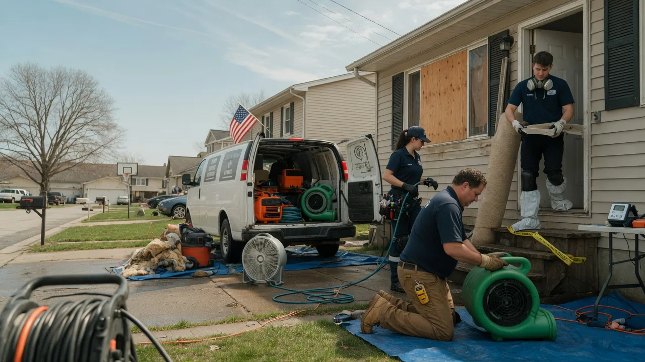 Water Damage Restoration in Enola, PA near me